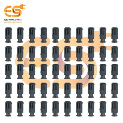 3mm LED Light Mounting Holders Black Color Pack of 100